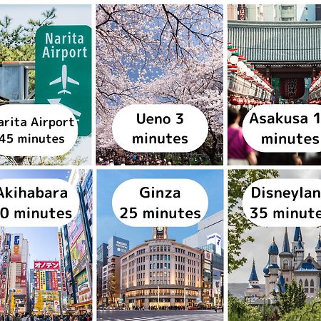 Ueno Minowa 502 Leilighet Tokyo Eksteriør bilde